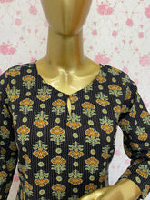Navy blue kurti - kasumi.in